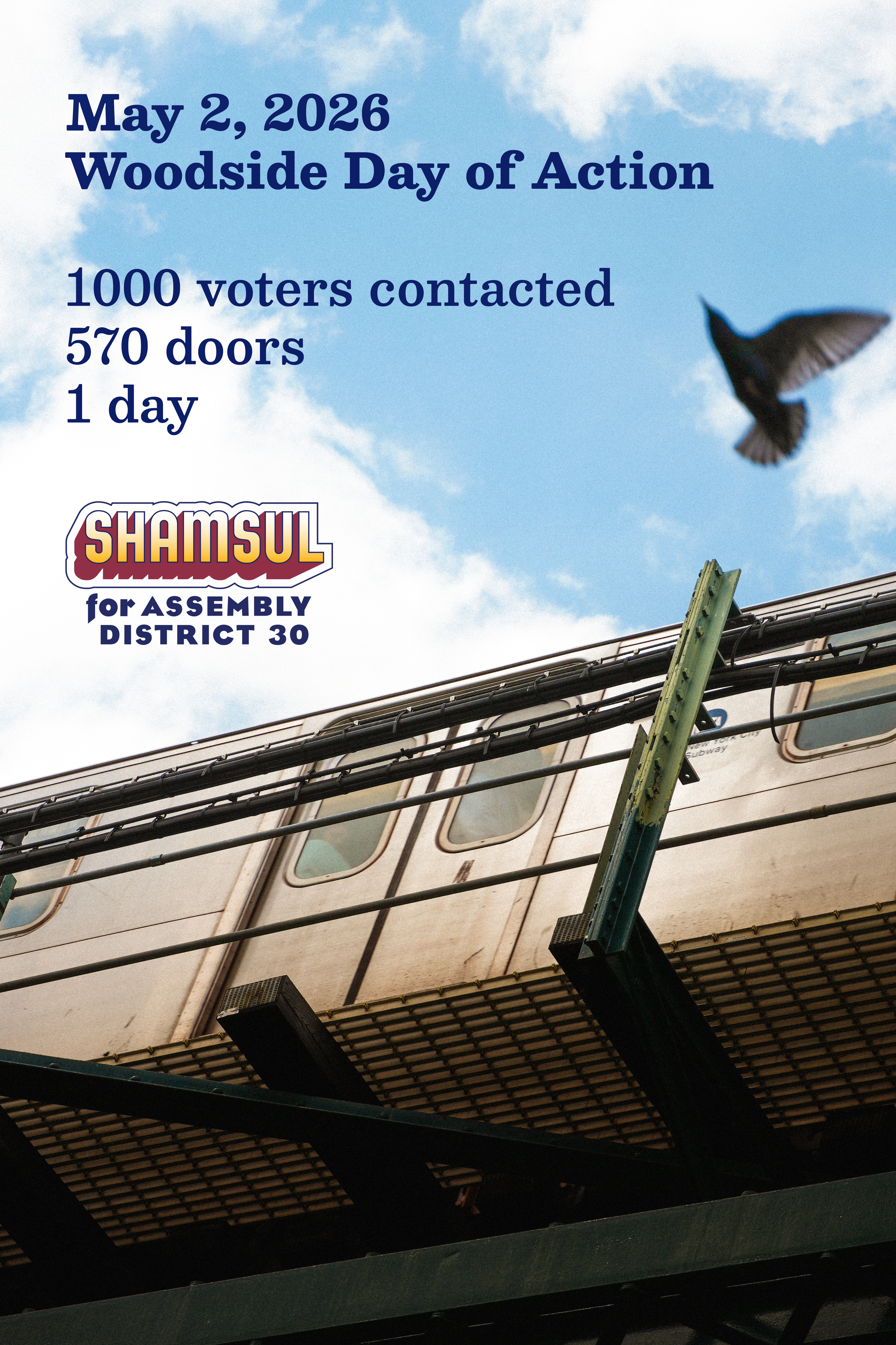 Woodside Day of Action — Shamsul for Assembly