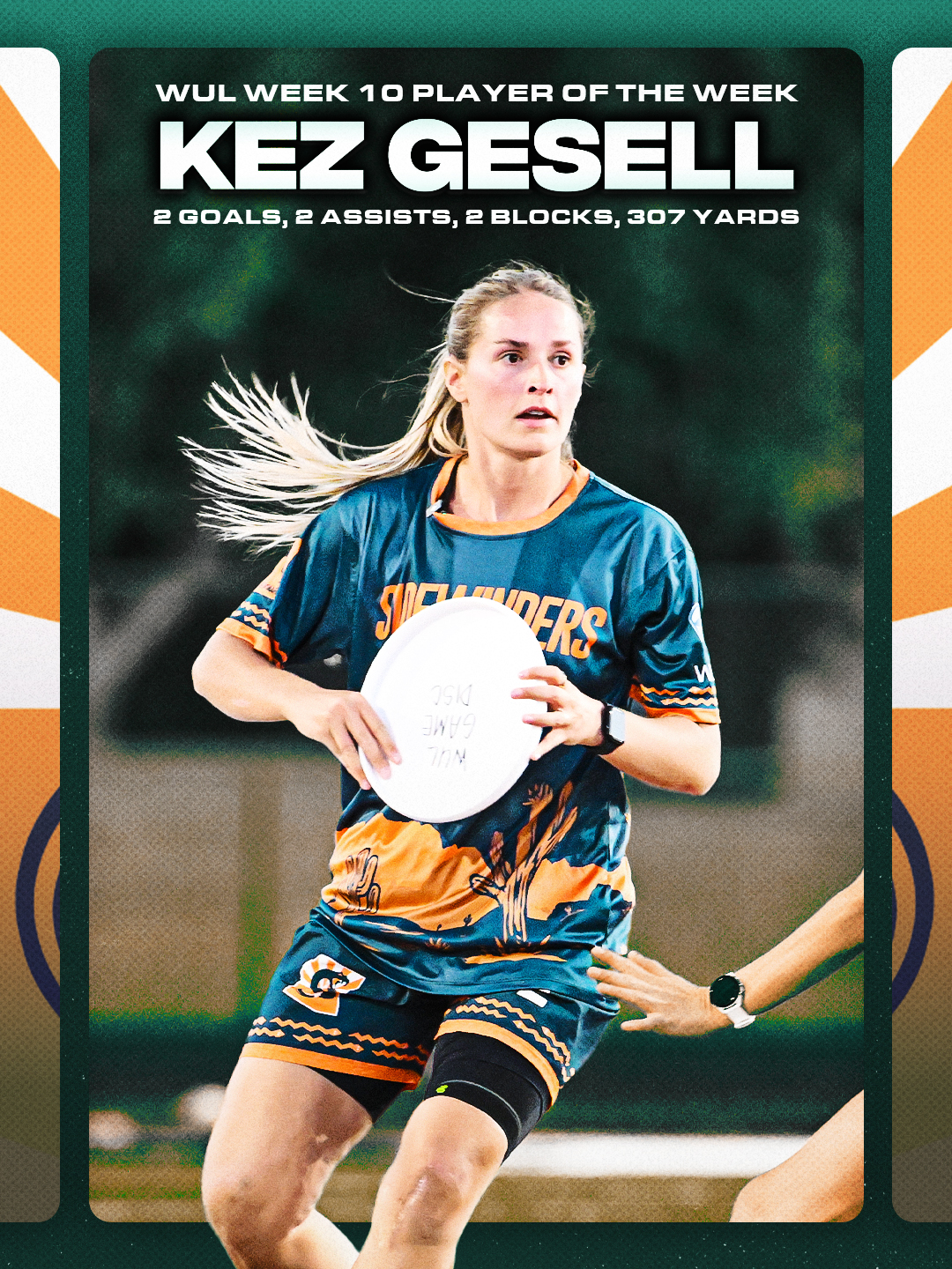 Kez Gesell — WUL Week 10 Player of the Week