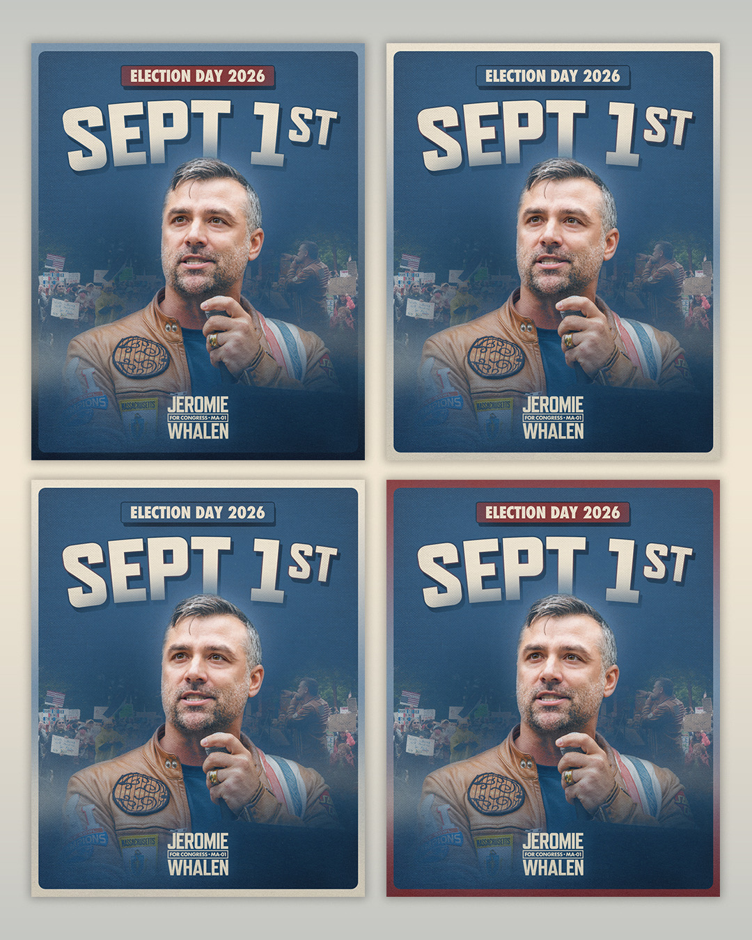 Whalen Election Day poster variants